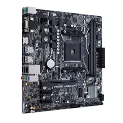 Placa-Mãe Asus p/AMD AM4 Prime A320M-K/BR 2xDDR4 uATX 90MB0UW0-C1BAY0