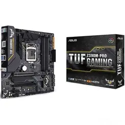 Placa-Mãe Asus p/ Intel 1151 TUF Z390M-PRO GAMING 4xDDR4 mATX