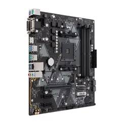 Placa-Mãe Asus p/ AMD AM4 Prime B450M-A 4xDDR4 M.2 mATX