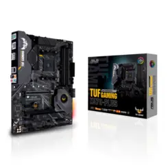 Placa-Mãe Asus p/ AMD AM4 TUF GAMING X570-PLUS 4xDDR4 ATX