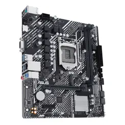 Placa Mãe Asus Prime para Intel LGA 1200 H510M-K R2.0 2xDDR4 mATX-90MB1E80-C1BAY0
