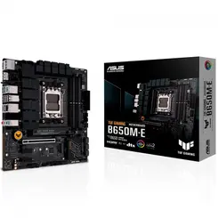 Placa Mãe Asus TUF Gaming Para AMD AM5 B650M-E 4xDDR5 mATX - 90MB1FU0-M0EAY0