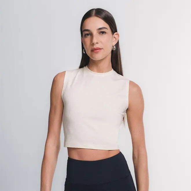 Blusa Cropped Regata Evershape