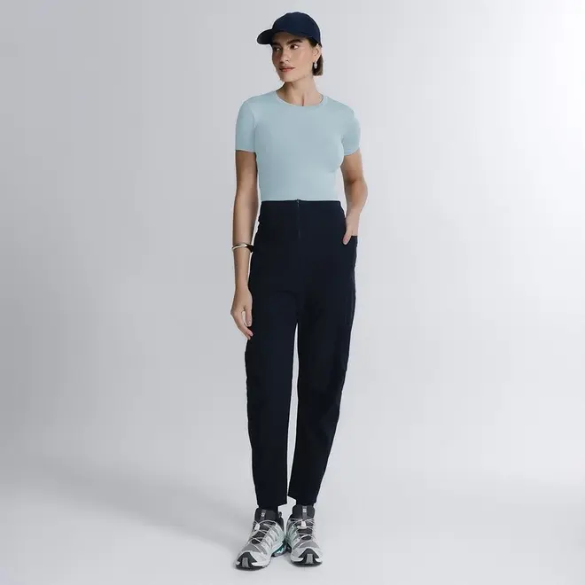 Blusa Cropped Manga Curta In Skin