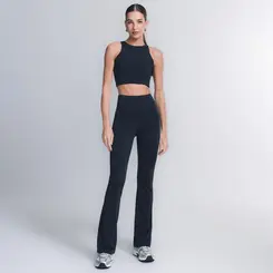 Calça Flare In Skin