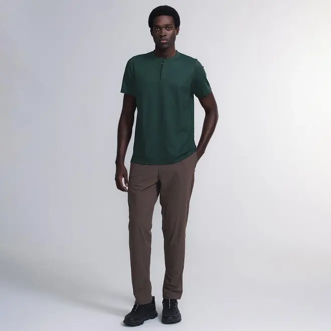 Camiseta Gola com Botões Game Changer
