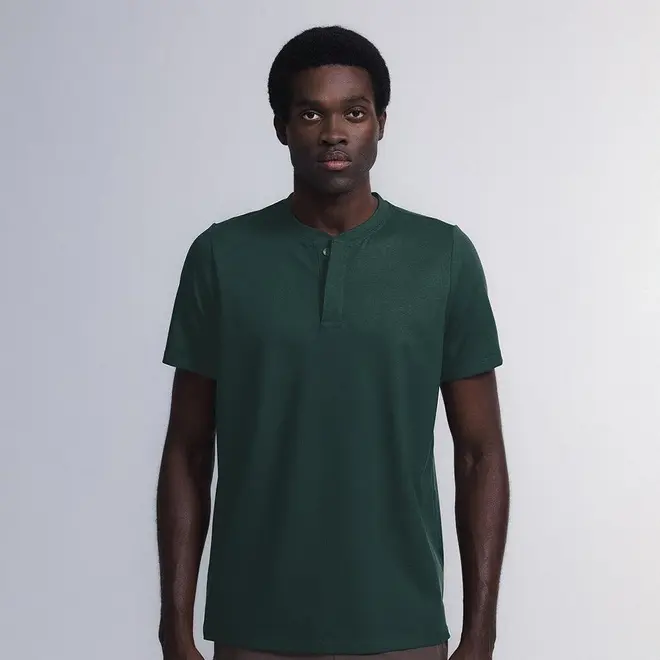 Camiseta Gola com Botões Game Changer