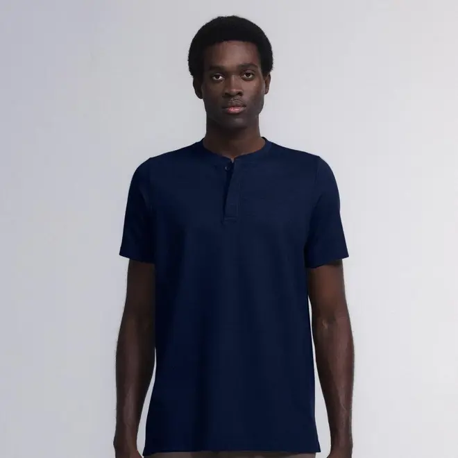Camiseta Gola com Botões Game Changer