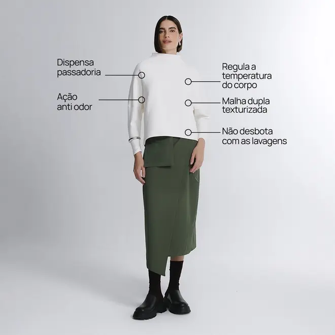 Blusa Versátil Wingsuit