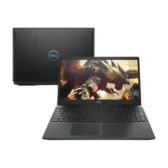 Notebook Gamer Dell G3 3590 15.6'' FHD i7-9750H 1TB 128GB SSD 8GB GTX 1660TI 6GB Win10 H Preto