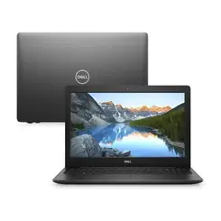 Notebook Dell Inspiron 3583 15.6'' HD i3-8145U 128GB SSD 4GB Win10 H Preto