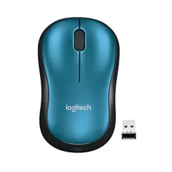 Mouse Logitech M185 Sem fio 1000DPI 2.4GHz