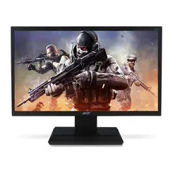 Monitor Acer Led 24" 60hz 5ms FHD HDMI VGA DVI V246H - Preto
