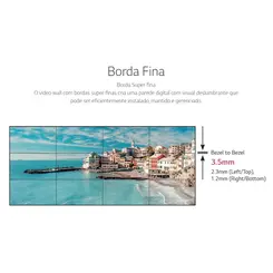 Monitor Profissional LCD LG 49" Full HD IPS Vídeo Wall 49VL5B