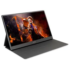 Monitor Gamer Portátil Acer LED 15.6 FHD IPS 5ms Adaptive Sync Ultrafino Mini Hdmi USB