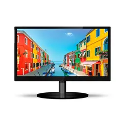 Monitor PCTop LED 18,5'' HD HDMI VGA 60Hz Preto - MLP185HDMI