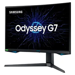 Monitor Gamer Samsung LED Curvo Odyssey 27'' G7 240Hz WQHD 1ms Freesync G SYNC Altura Ajustável L