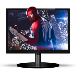 Monitor PCTop LED 17'' 60Hz 5ms VGA HDMI Preto MLP170HDMI
