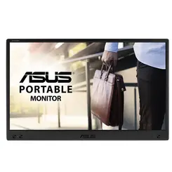 Monitor Portátil Asus ZenScreen LED 15.6'' FHD IPS Ultrafino USB 3.2 Preto - MB166B