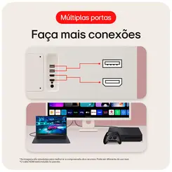 Monitor Smart LG MyView 32'' FHD HDR HDMI USB IPS Wifi WebOS - 32SR50F-W.AWZM
