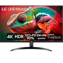 Monitor LG 32'' Ultra UHD 4K UHD 4ms HDR HDMI DP Freesync - 32UR500-B.AWZM