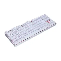 Teclado Gamer Redragon Kumara Lunar White Mecânico ABNT2 Switch Outemu Blue K552W-2