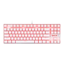 Teclado Gamer Redragon Kumara Lunar White Mecânico ABNT2 Switch Outemu Blue K552W-2