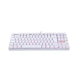 Teclado Gamer Redragon Kumara Lunar White Mecânico ABNT2 Switch Outemu Blue K552W-2