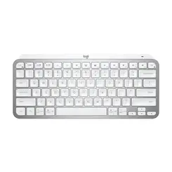 Teclado Sem Fio Logitech MX Keys Mini Bluetooth US Cinza Claro - 920-010506