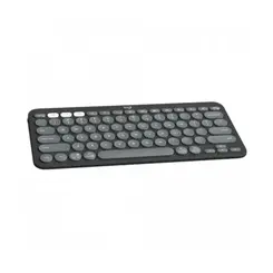 Teclado Sem Fio Logitech Pebble Keys 2 K380s Bluetooth Grafite