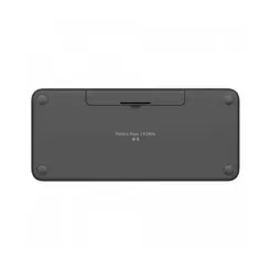 Teclado Sem Fio Logitech Pebble Keys 2 K380s Bluetooth Grafite