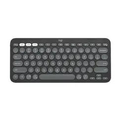 Teclado Sem Fio Logitech Pebble Keys 2 K380s Bluetooth Grafite