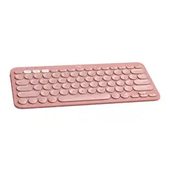 Teclado Sem Fio Logitech Pebble Keys 2 K380s Bluetooth Rosa US -  920-011791