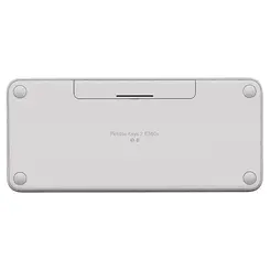 Teclado Sem Fio Logitech Pebble Keys 2 K380s Bluetooth Branco US -  920-011790
