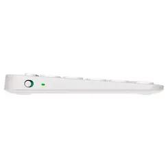 Teclado Sem Fio Logitech Pebble Keys 2 K380s Bluetooth Branco US -  920-011790