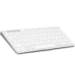 Teclado Sem Fio Portátil Logitech Keys-To-Go 2 Bluetooth Branco US - 920-012919